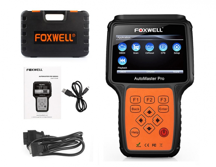 FOXWELL NT614 Car OBD2 Diagnostic Tool Code Reader - Click Image to Close